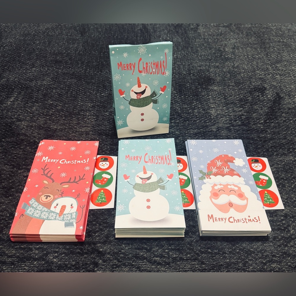 💜 Christmas Gift Bags Set